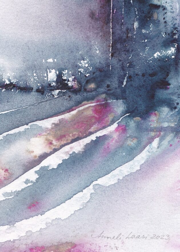 'Hommik' I, akvarell