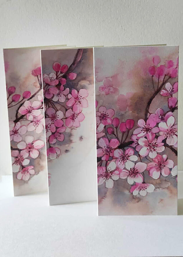 Pidulikud kaardid akvarellis