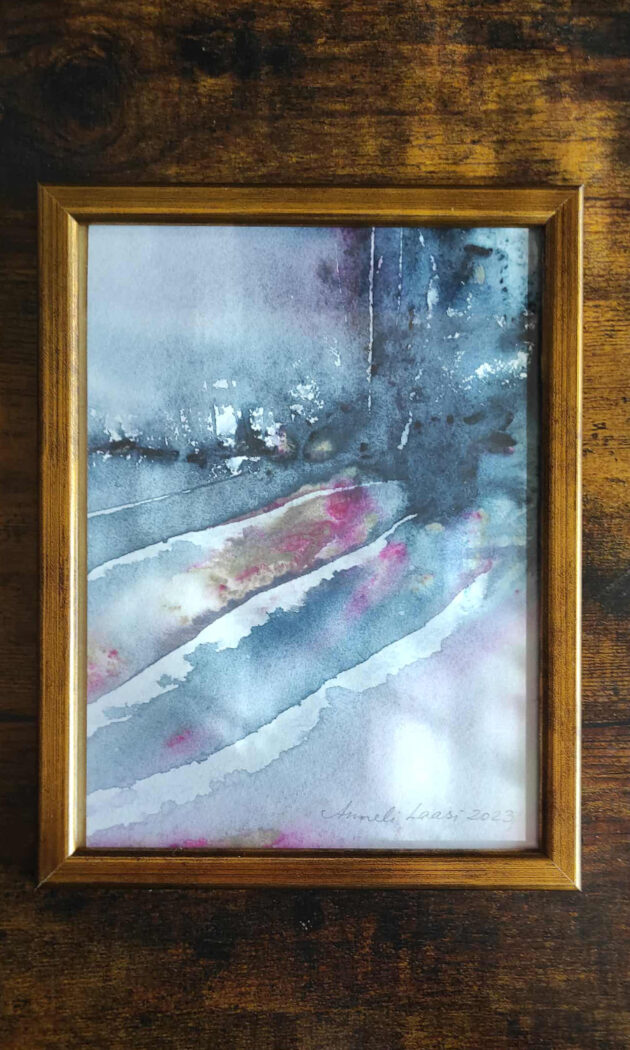 'Hommik' I, akvarell