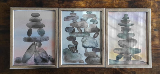 'Tasakaal' I, akvarell