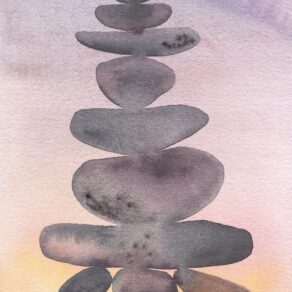 'Tasakaal' I, akvarell